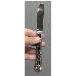 ABCO Stainless ABS1 Kings Style Hollow 6 Piece Ornate Pattern Butter Spreaders